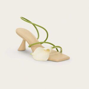 Cult Gaia RIA SANDAL - White Multi